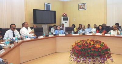 Jaitley holds pre-budget consultations with representative of banks